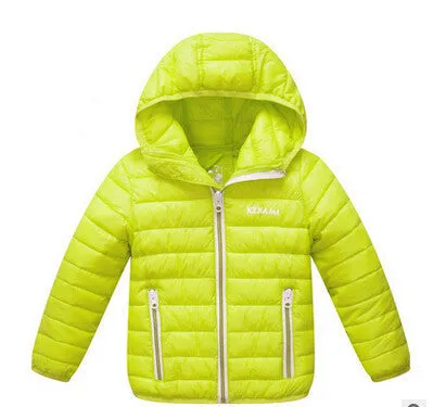 baby boy and girl clothes children's thick warm down jackets kids sports hooded outerwear 11 color