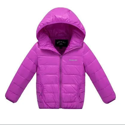 baby boy and girl clothes children's thick warm down jackets kids sports hooded outerwear 11 color