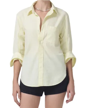 Baby Yellow Shrunken Kayla Shirt