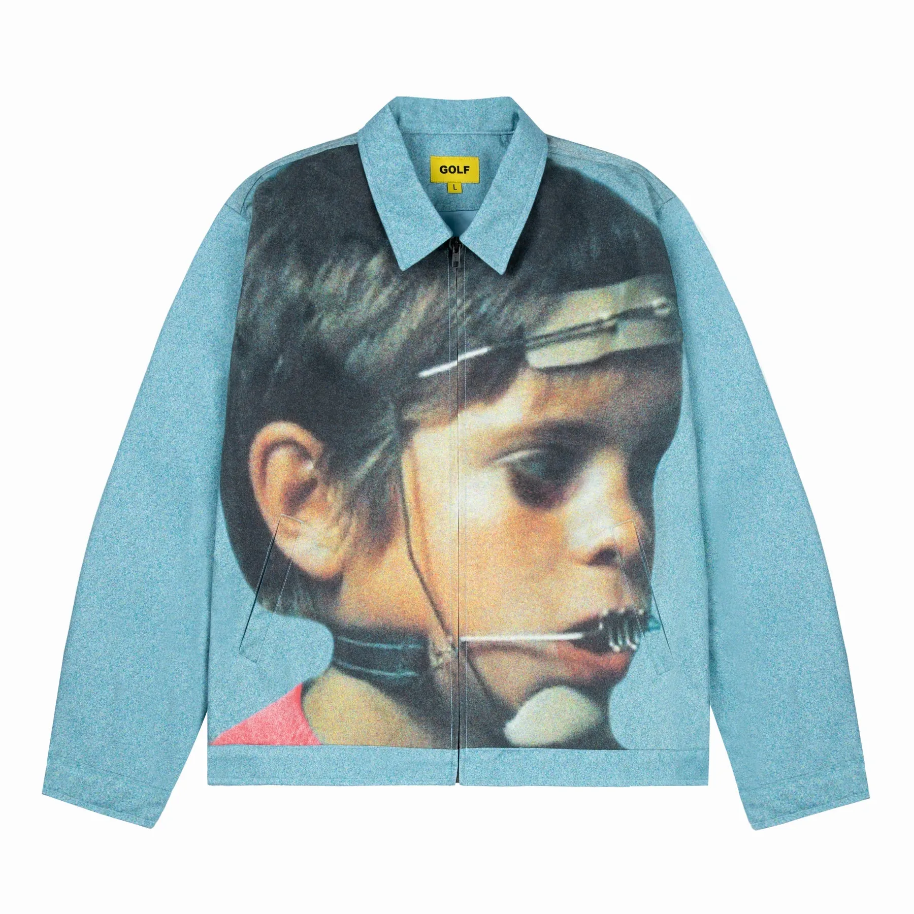 BEAUTY IS PAIN WORK JACKET by GOLF WANG