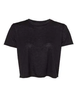 Bella   Canvas Women's Flowy Cropped T-Shirt - 8882