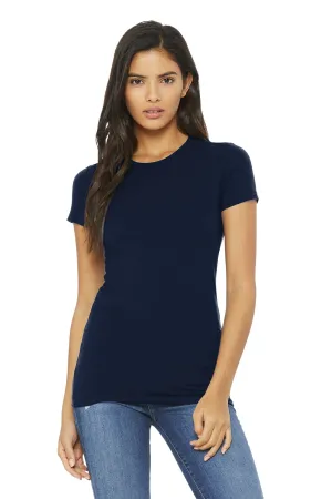 BELLA CANVAS  Women's Slim Fit Tee. BC6004 Navy