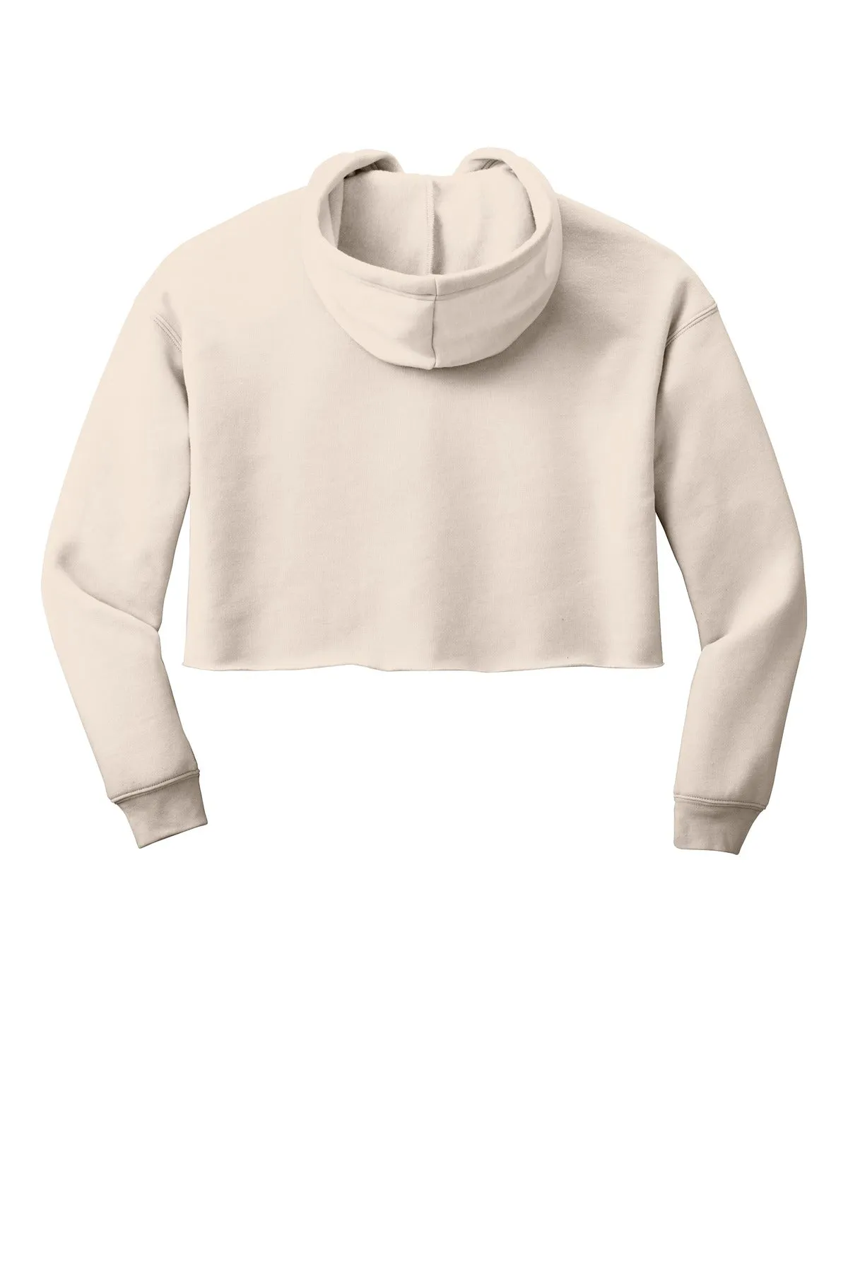 BELLA CANVAS  Women's Sponge Fleece Cropped Fleece Hoodie. BC7502 Heather Dust