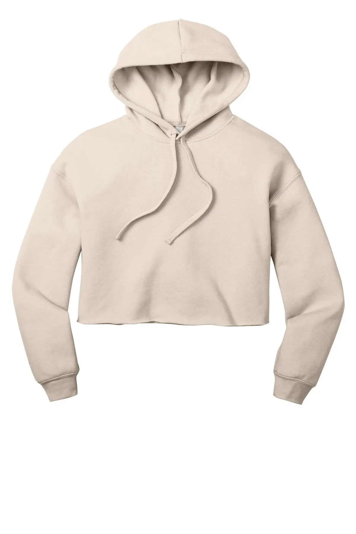 BELLA CANVAS  Women's Sponge Fleece Cropped Fleece Hoodie. BC7502 Heather Dust