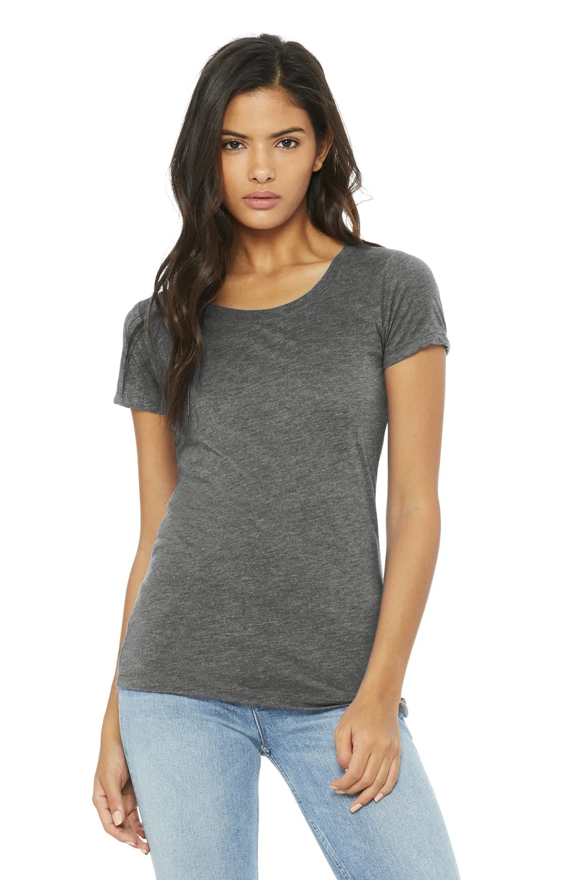 BELLA CANVAS  Women's Triblend Short Sleeve Tee. BC8413 Grey Triblend