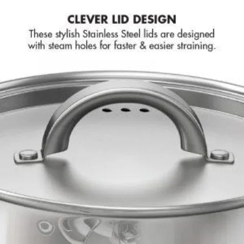 Bennett Read Cuisine Craft 10 Piece Stainless Steel Pot Set KSC310