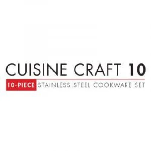 Bennett Read Cuisine Craft 10 Piece Stainless Steel Pot Set KSC310