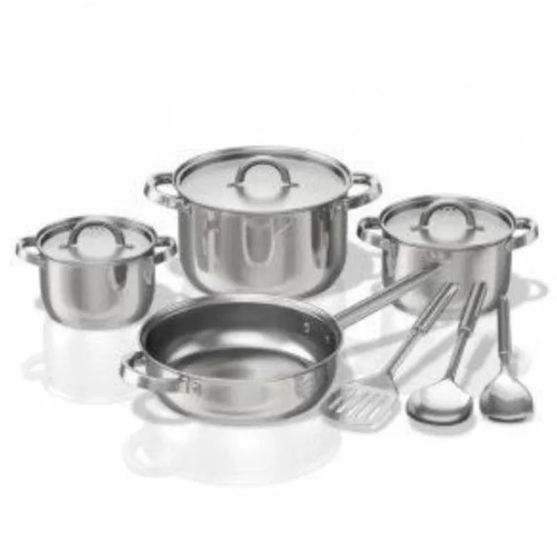 Bennett Read Cuisine Craft 10 Piece Stainless Steel Pot Set KSC310