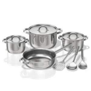 Bennett Read Cuisine Craft 10 Piece Stainless Steel Pot Set KSC310
