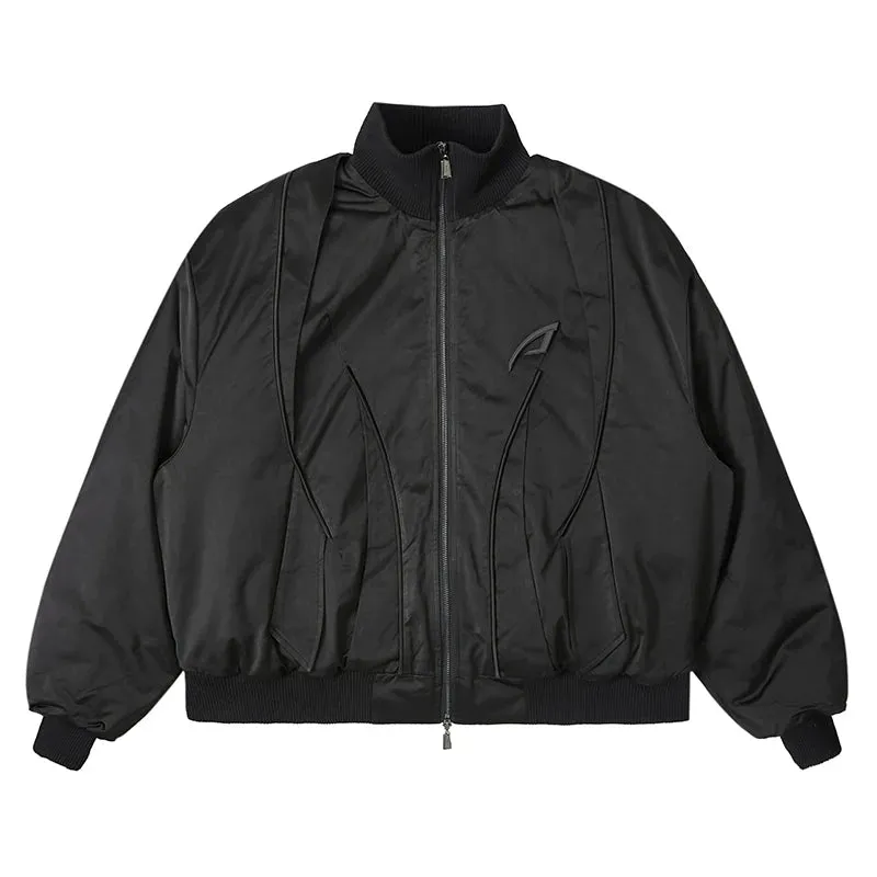 Black Bomber Jacket