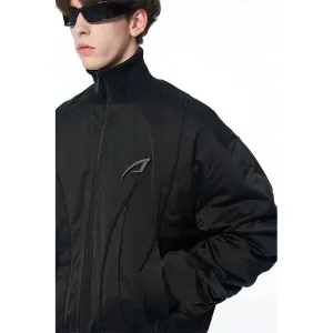 Black Bomber Jacket