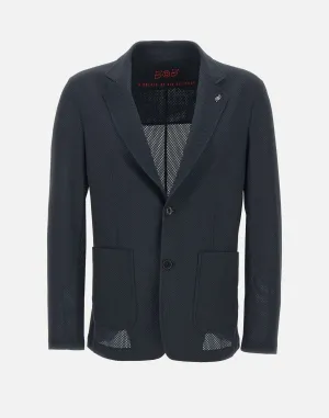 Bob Midnight Blue Slim Fit Blazer
