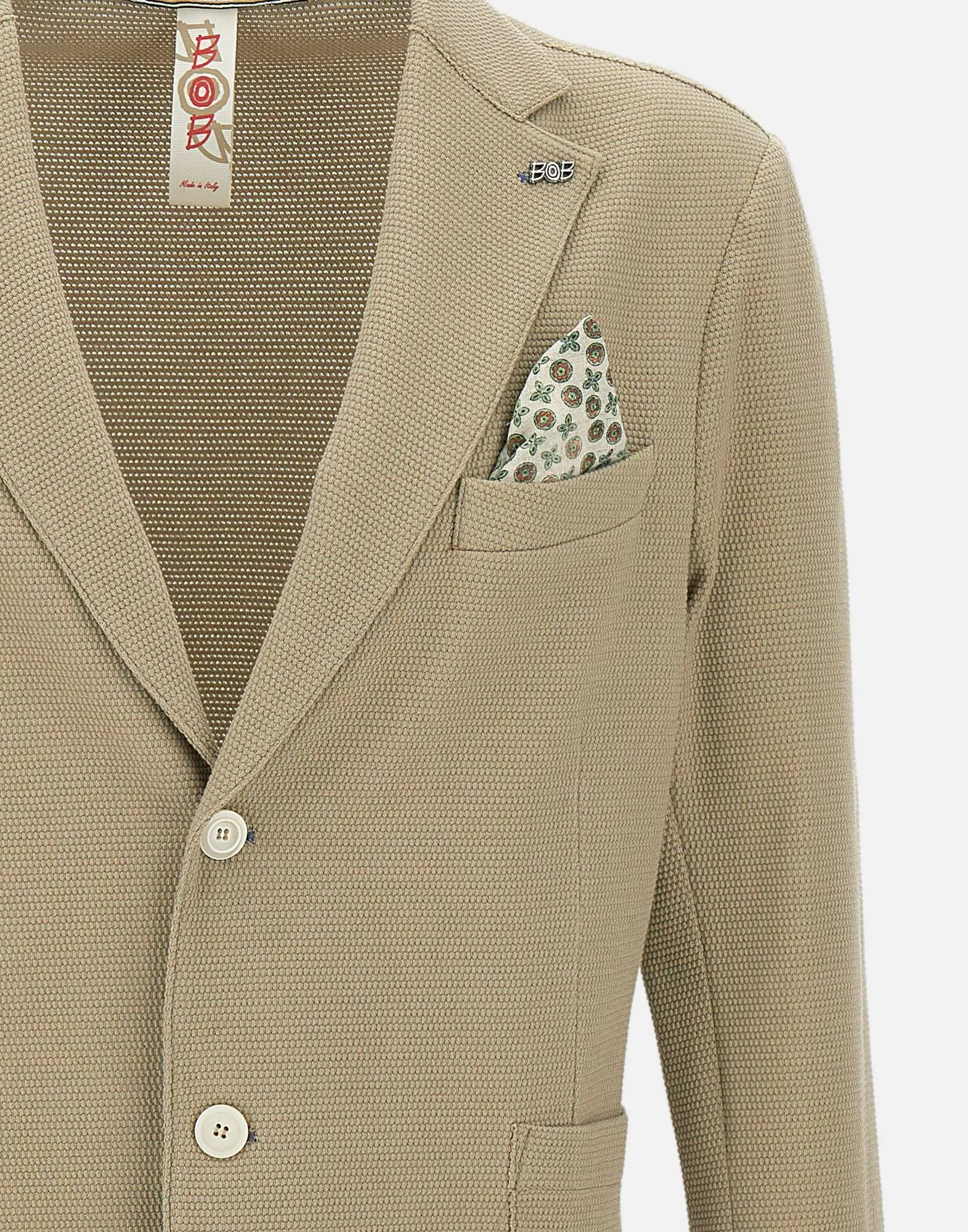 Bob Slim Fit Cotton Blazer