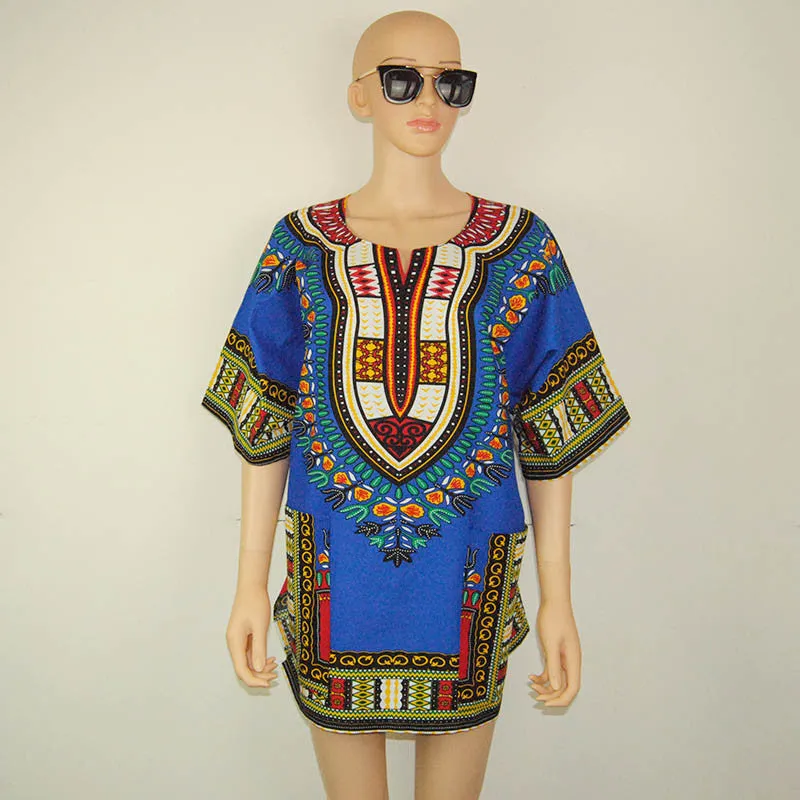 Boho Women Autumn Tunic Dress Hippie Punk Traditional Dashiki Top Shirt Dresses for African Clothing Plus Size 10744