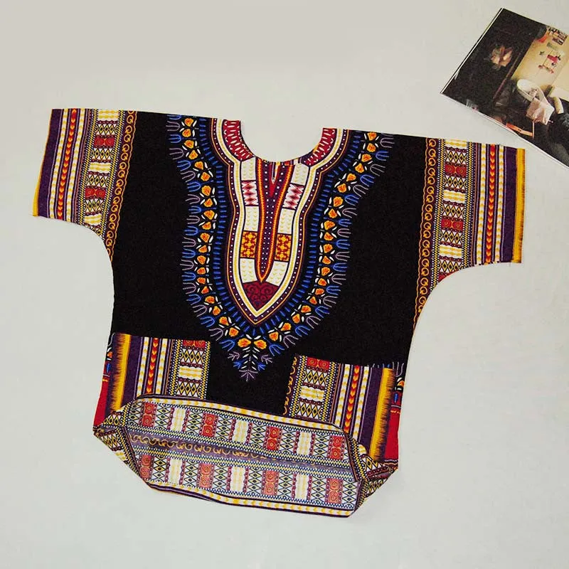 Boho Women Autumn Tunic Dress Hippie Punk Traditional Dashiki Top Shirt Dresses for African Clothing Plus Size 10744