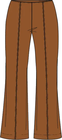 Bootcut Pant in Washable Suede