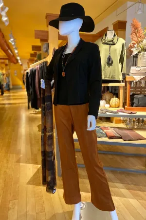 Bootcut Pant in Washable Suede