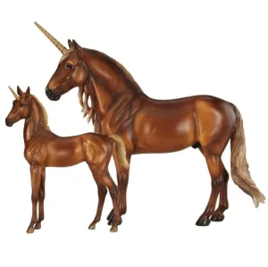 Breyer Toys Traditional Cryus & Solana Unicorn