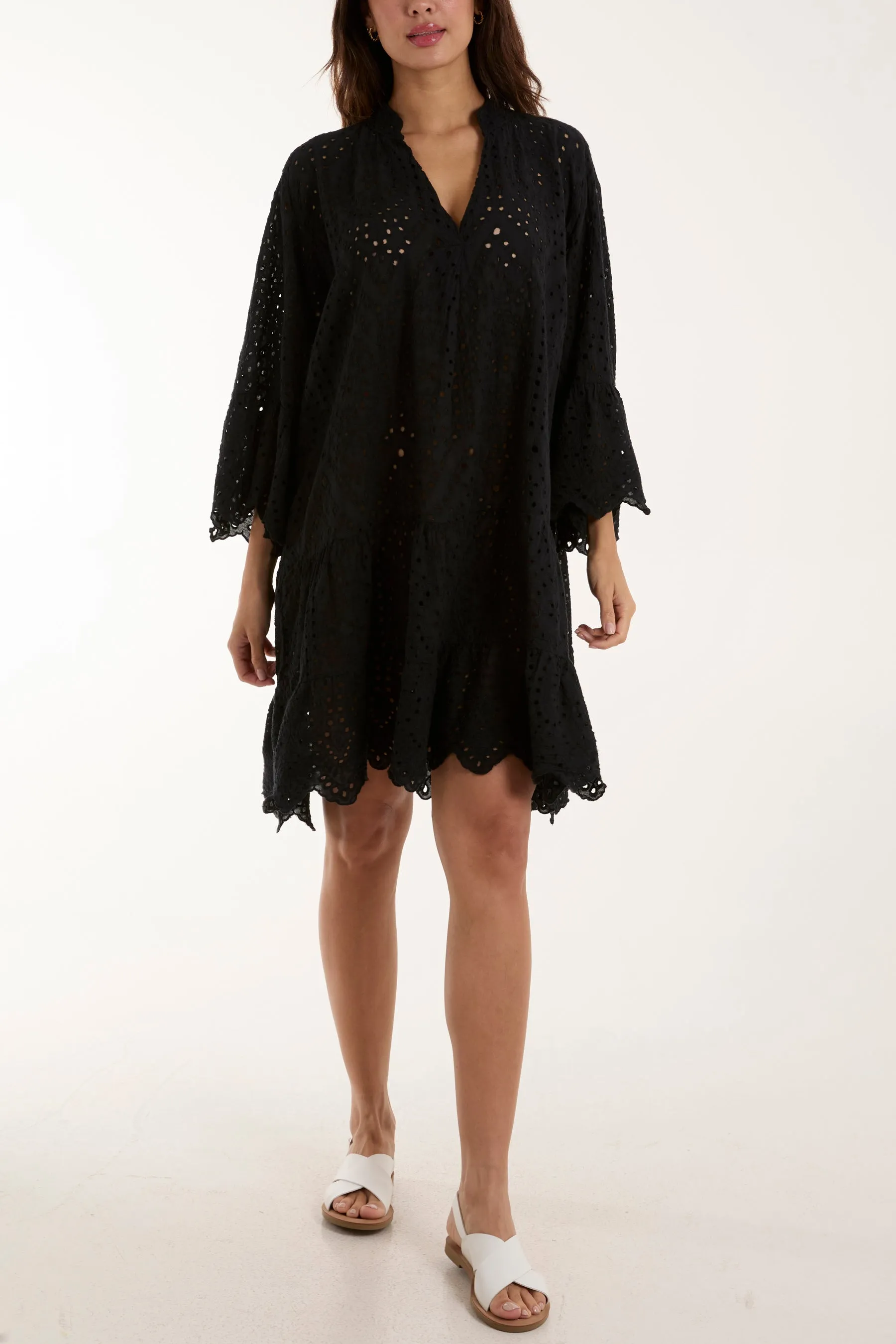 Broderie Anglaise Tunic Dress