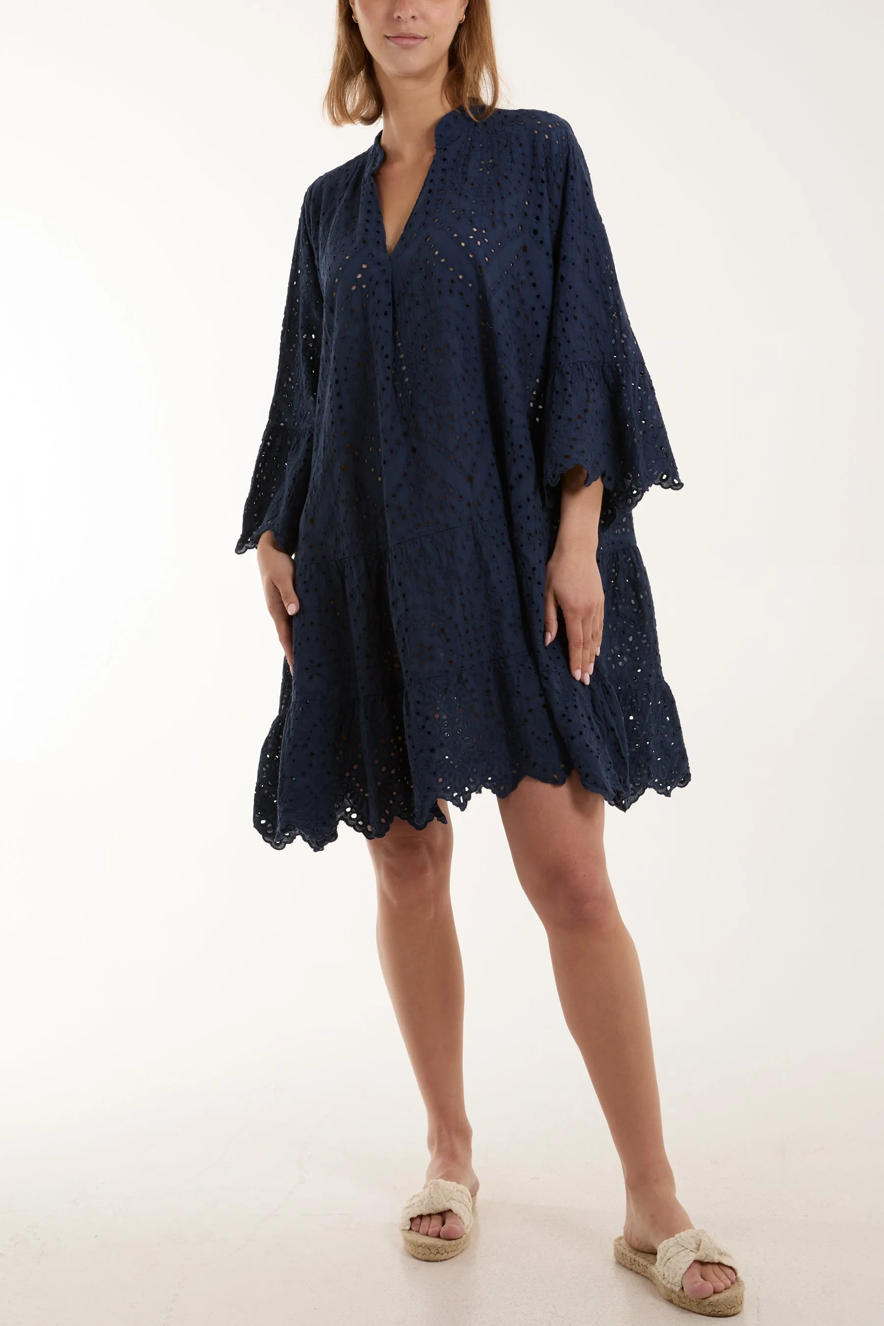 Broderie Anglaise Tunic Dress