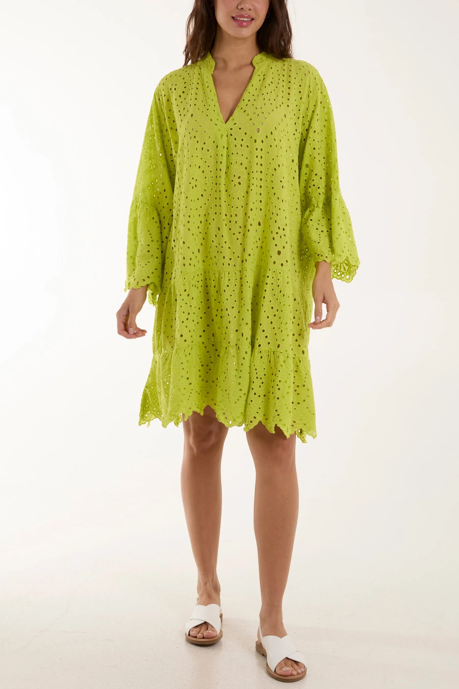 Broderie Anglaise Tunic Dress