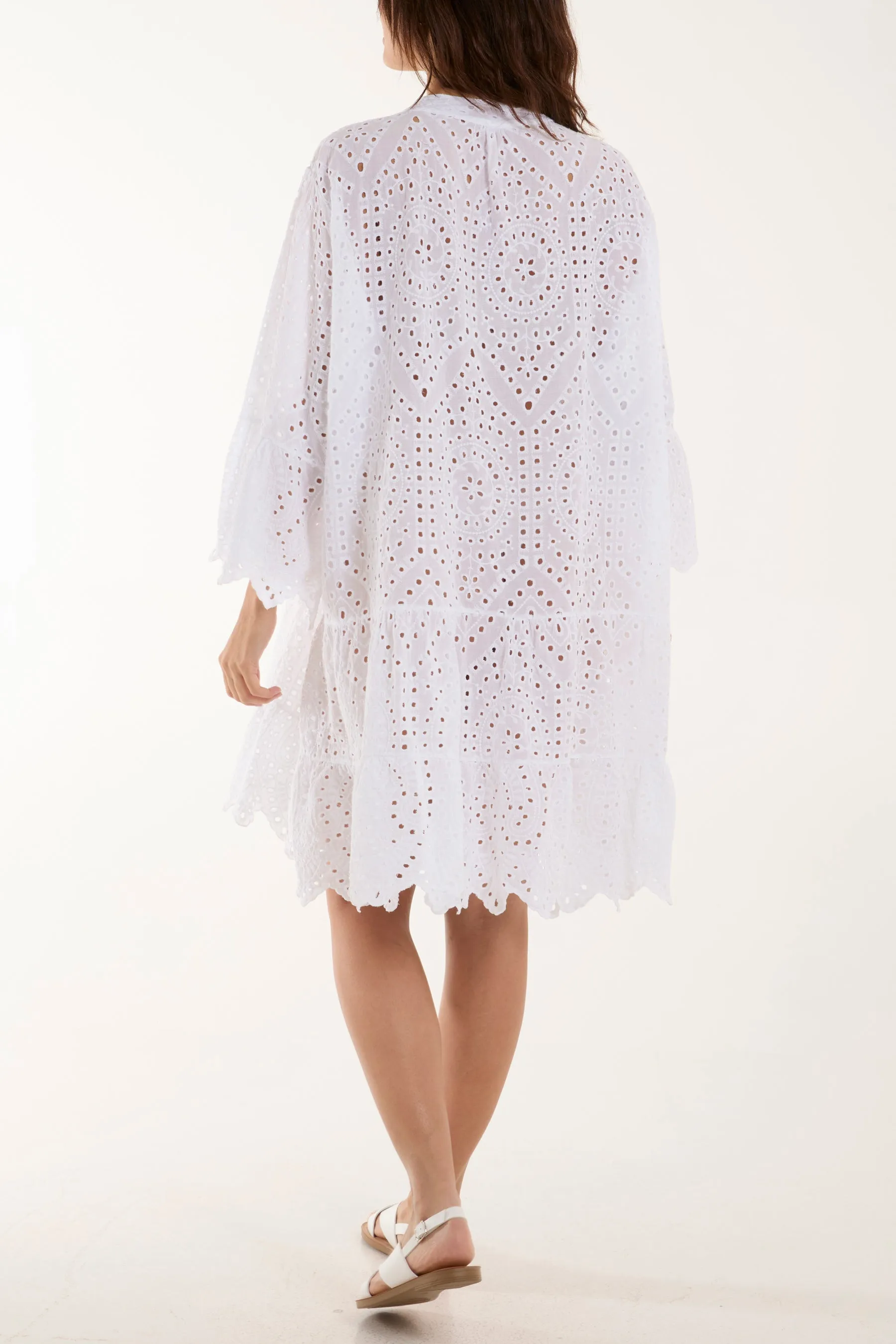 Broderie Anglaise Tunic Dress