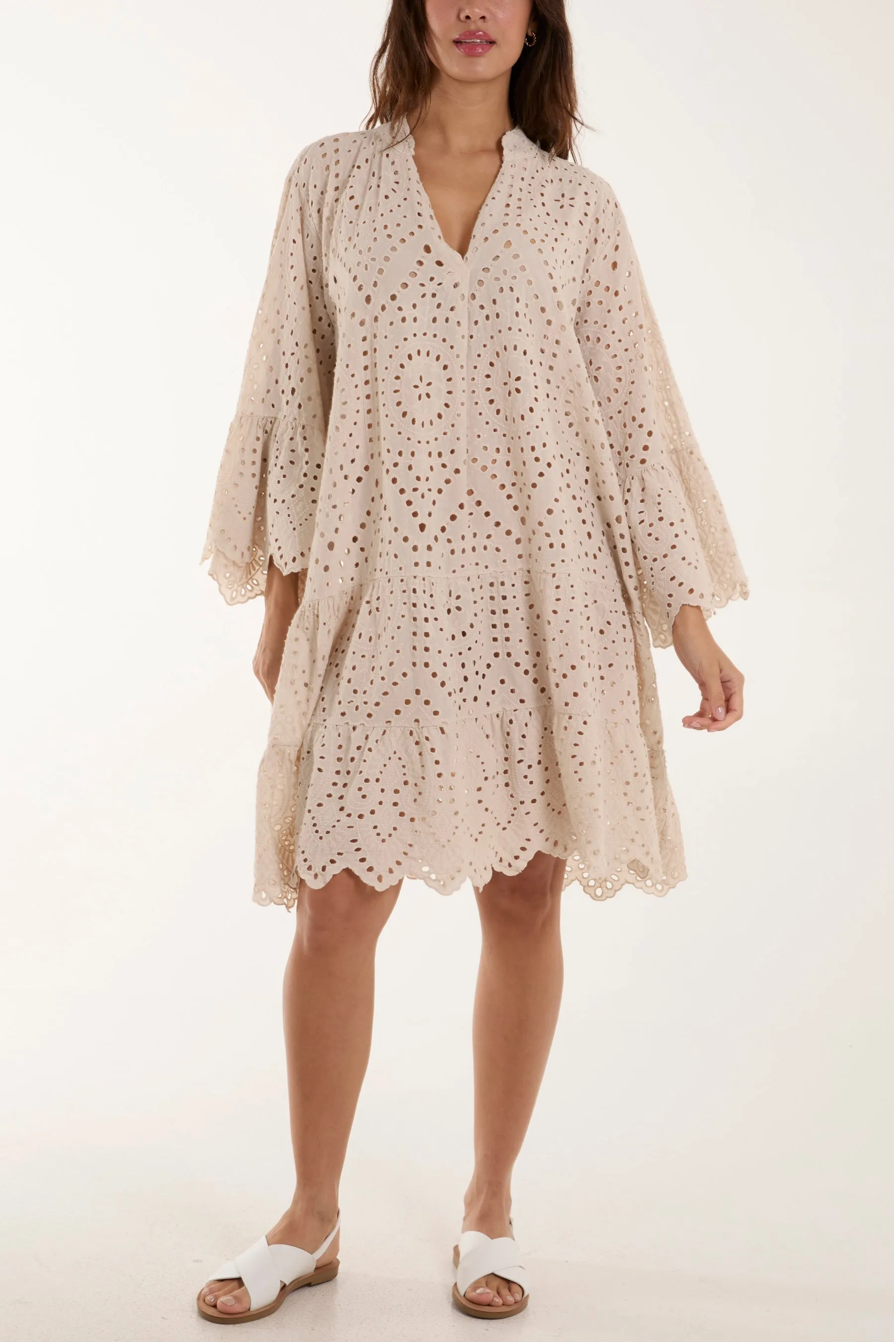 Broderie Anglaise Tunic Dress