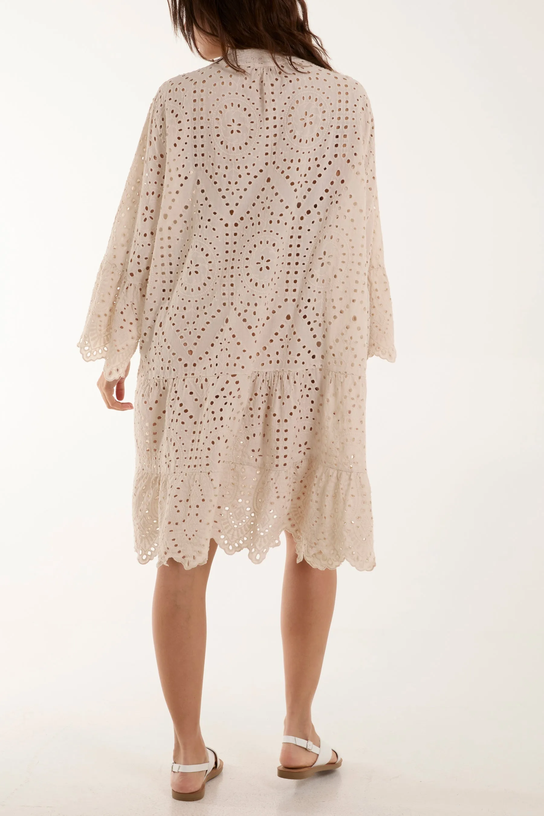 Broderie Anglaise Tunic Dress
