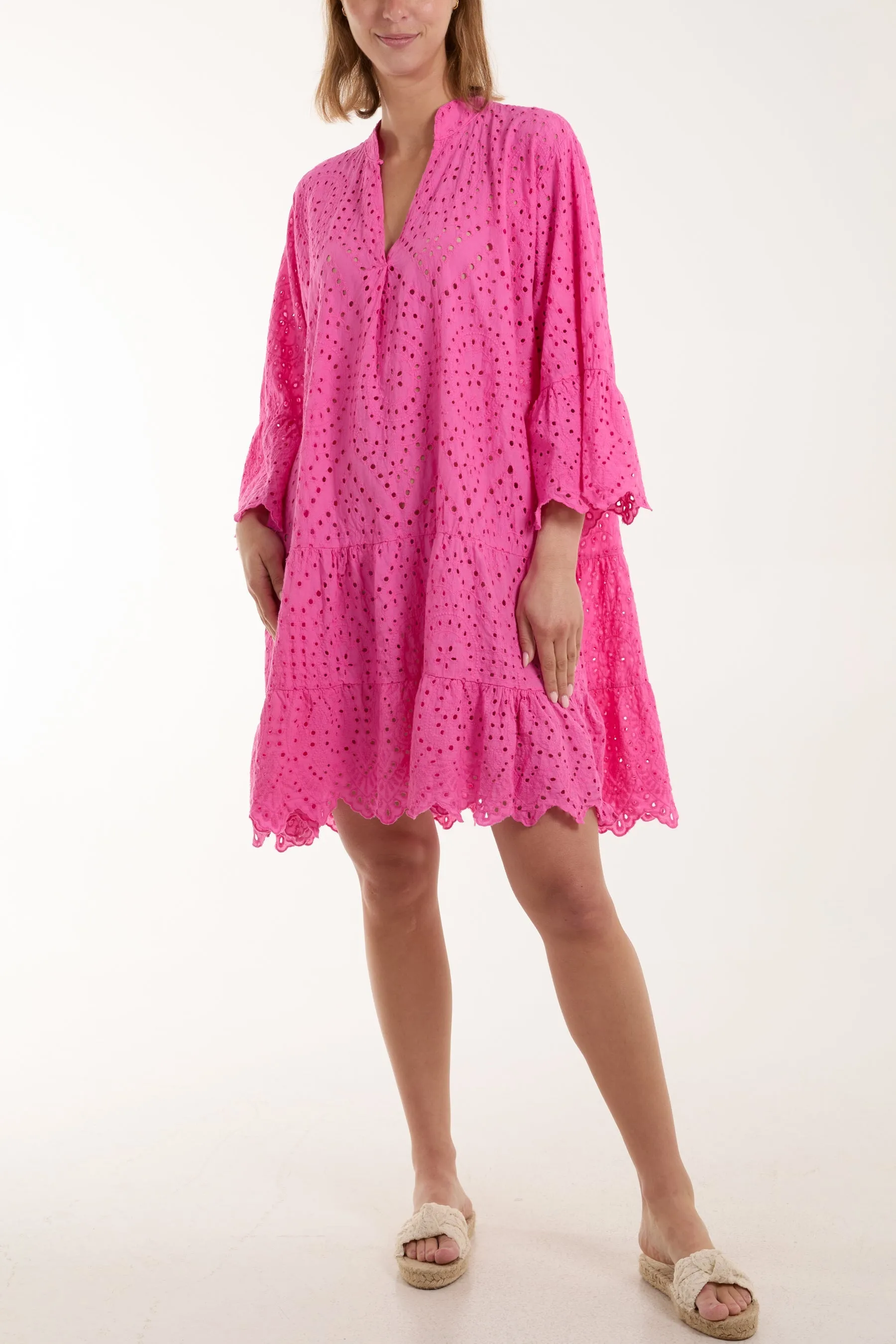 Broderie Anglaise Tunic Dress