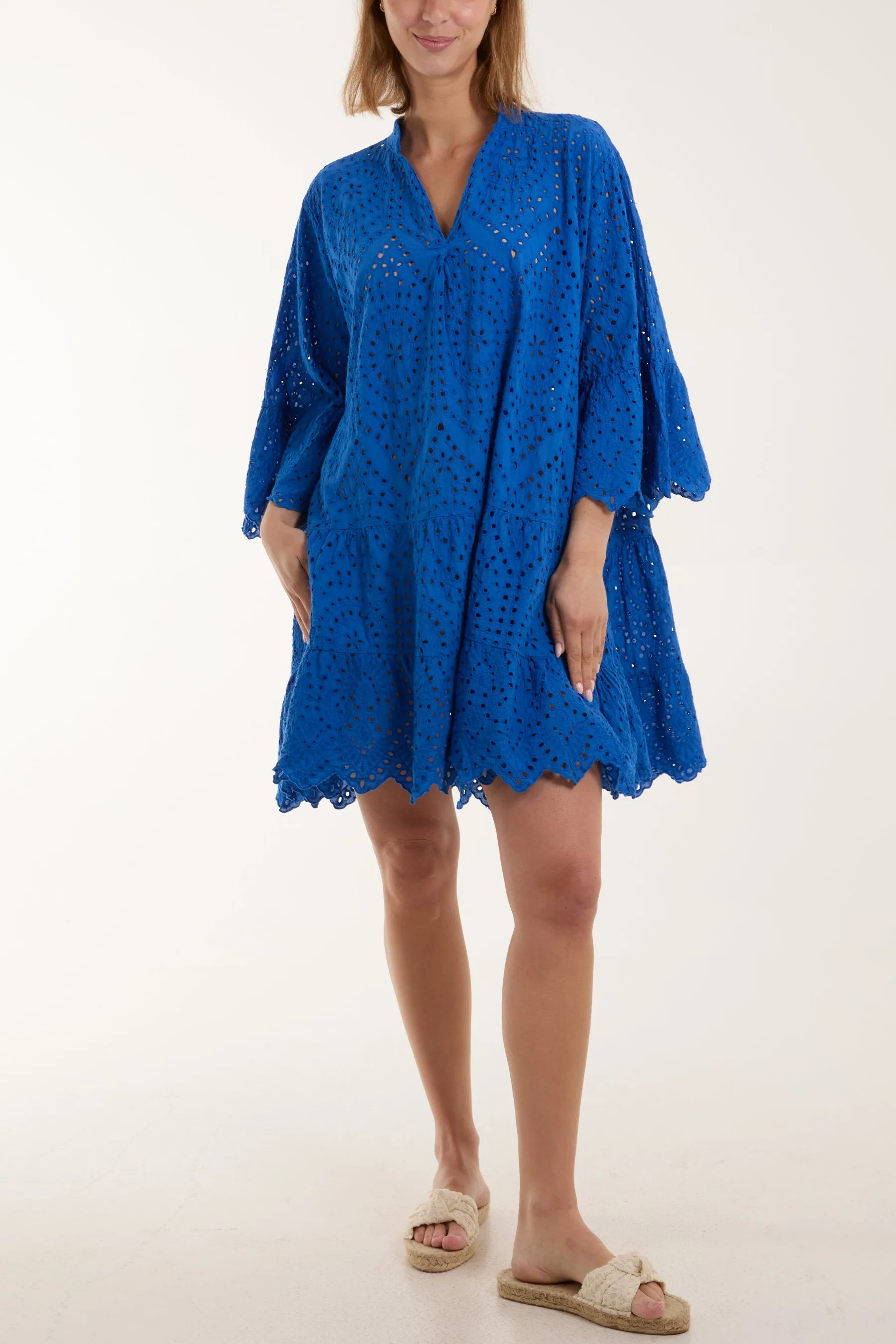 Broderie Anglaise Tunic Dress
