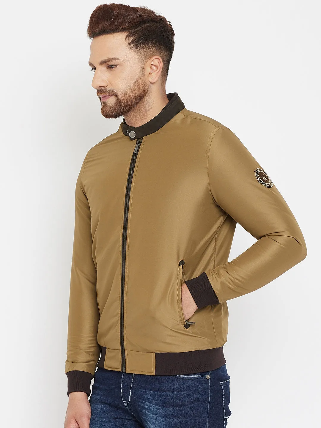 Brown Bomber Jacket