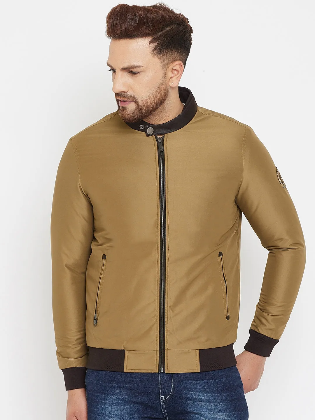 Brown Bomber Jacket