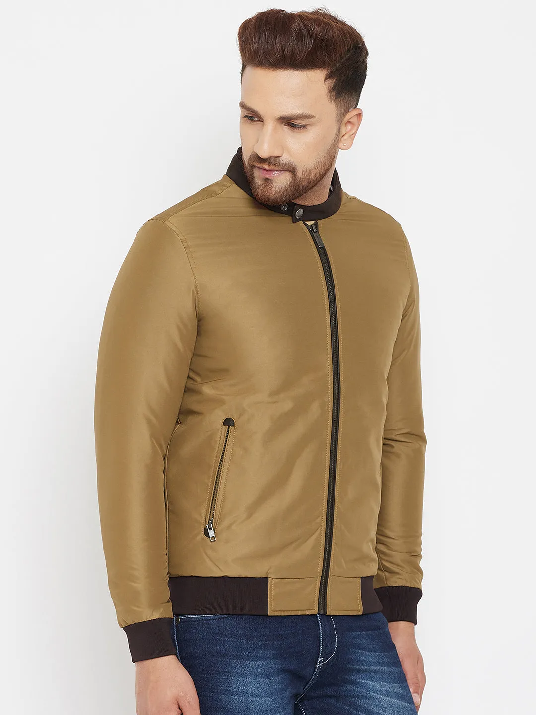 Brown Bomber Jacket