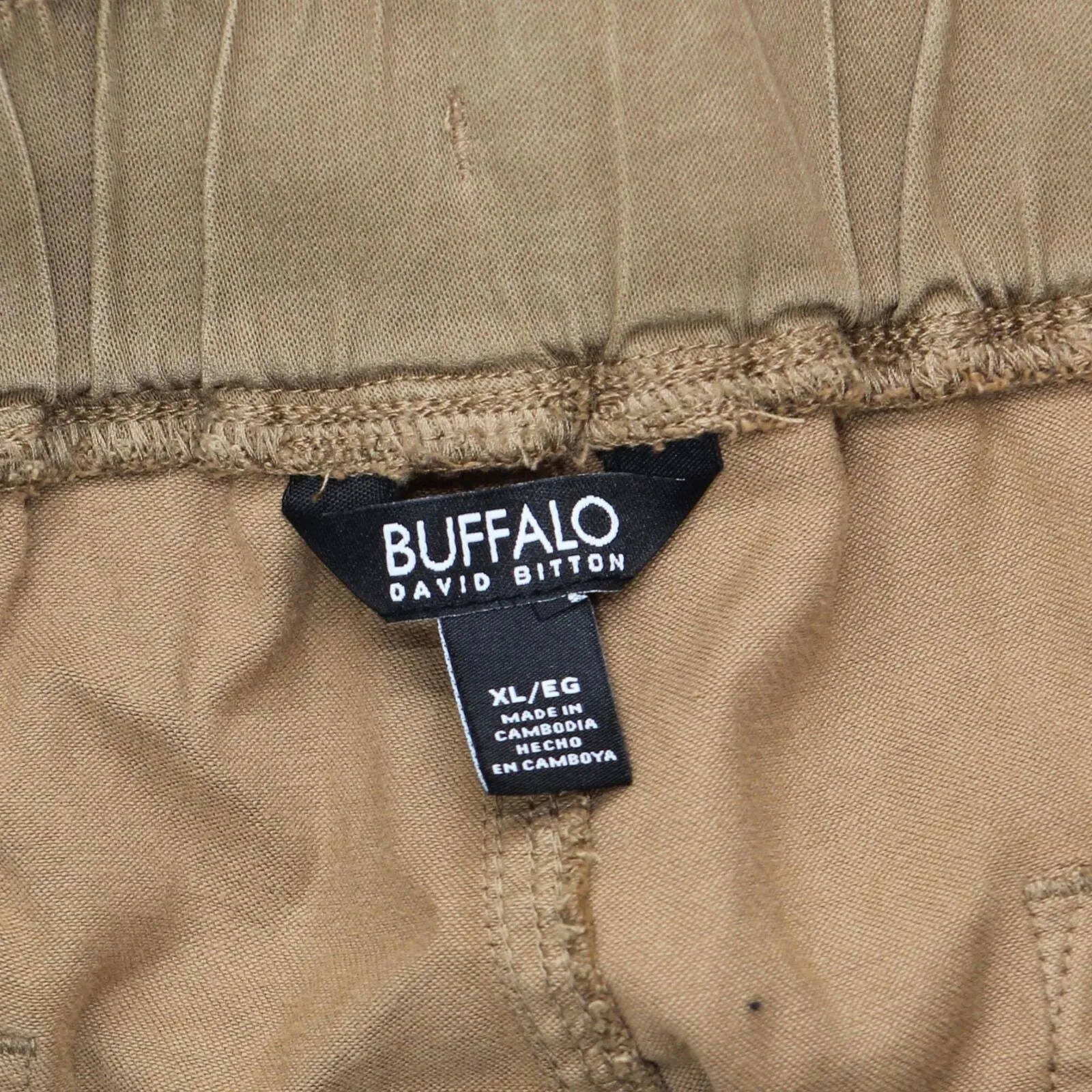 Buffalo Womens Soft Tencel Pull On Pants 1753632 Brown XL