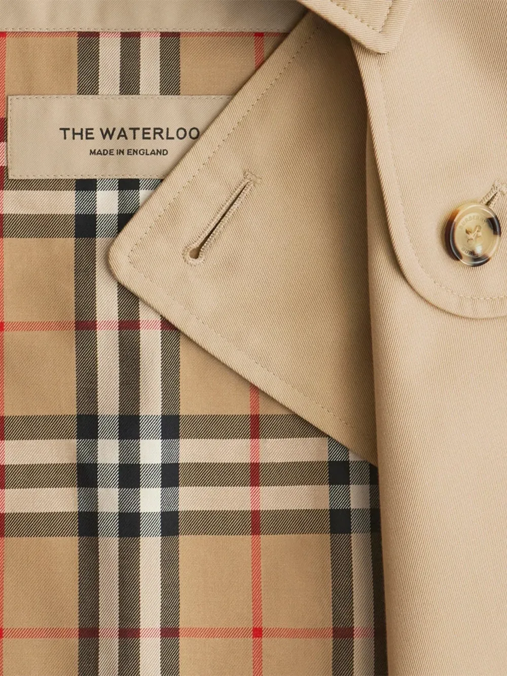 Burberry Waterloo Trench Coat Honey