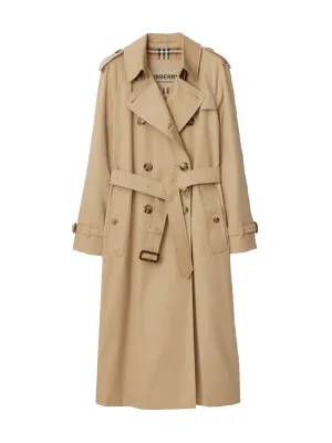 Burberry Waterloo Trench Coat Honey