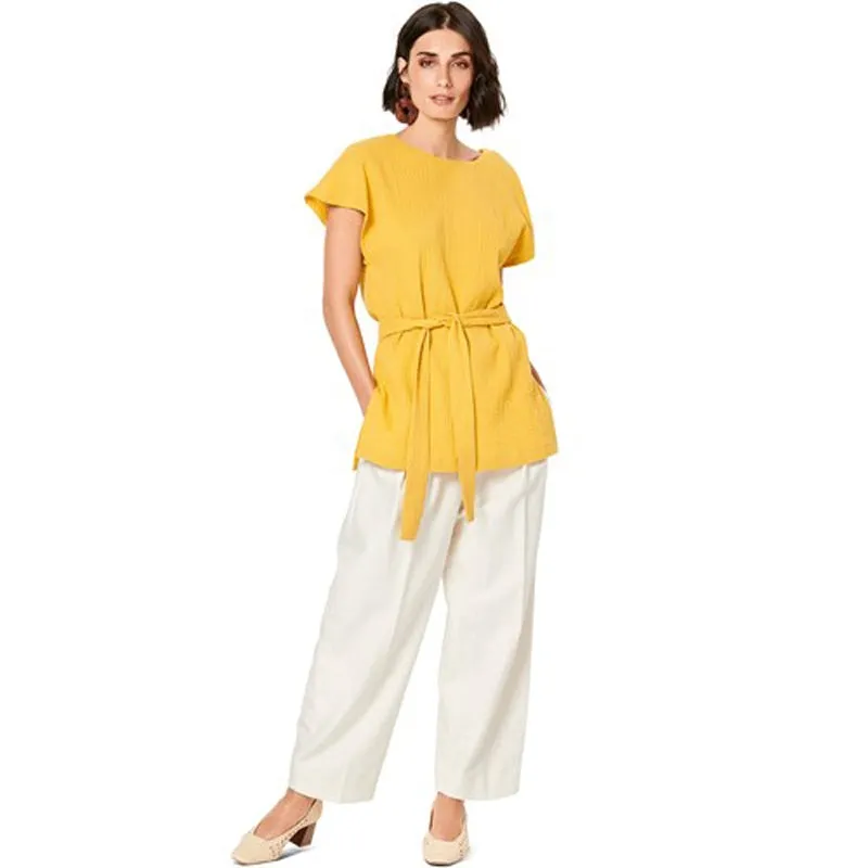 Burda Pattern 6204 Misses' Pull-On Tops (34-44)