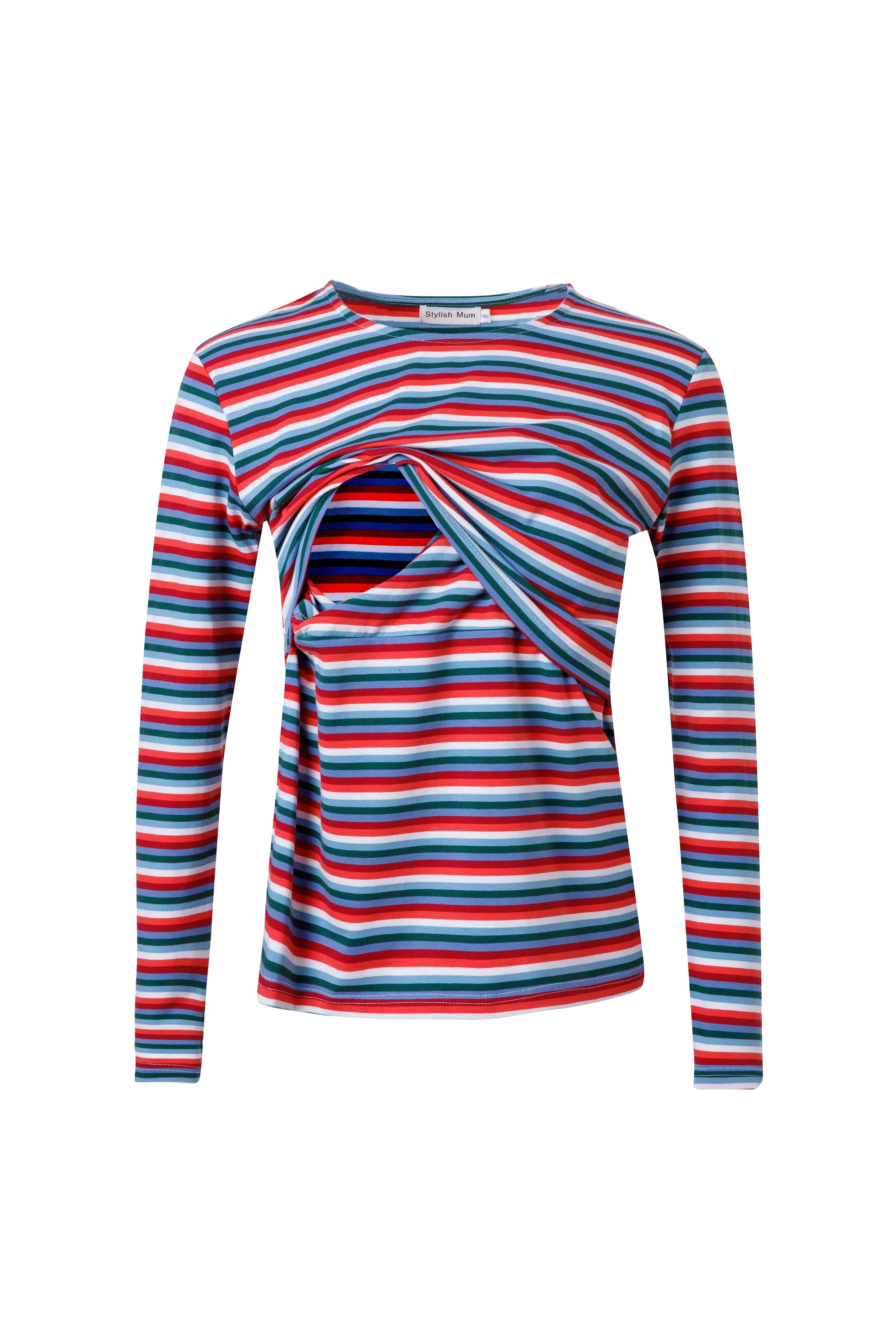Cara Stripe Breastfeeding Top