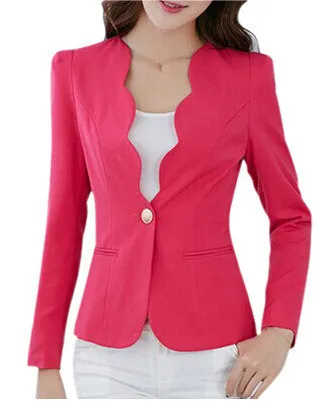 casual jackets women slim short design suit jackets office women coat clothing