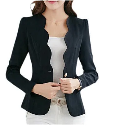 casual jackets women slim short design suit jackets office women coat clothing