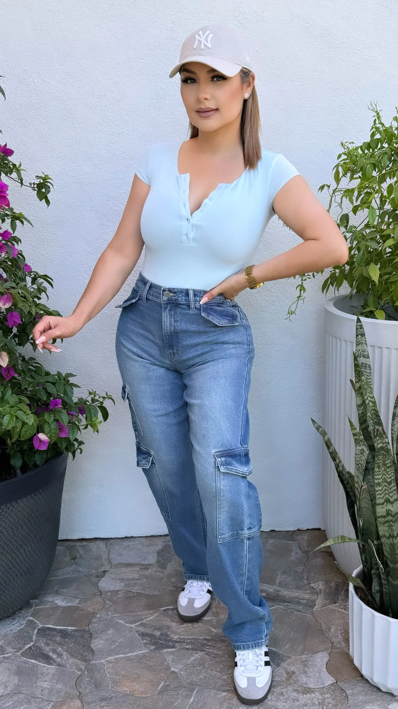 CELESTE BLUE BODYSUIT