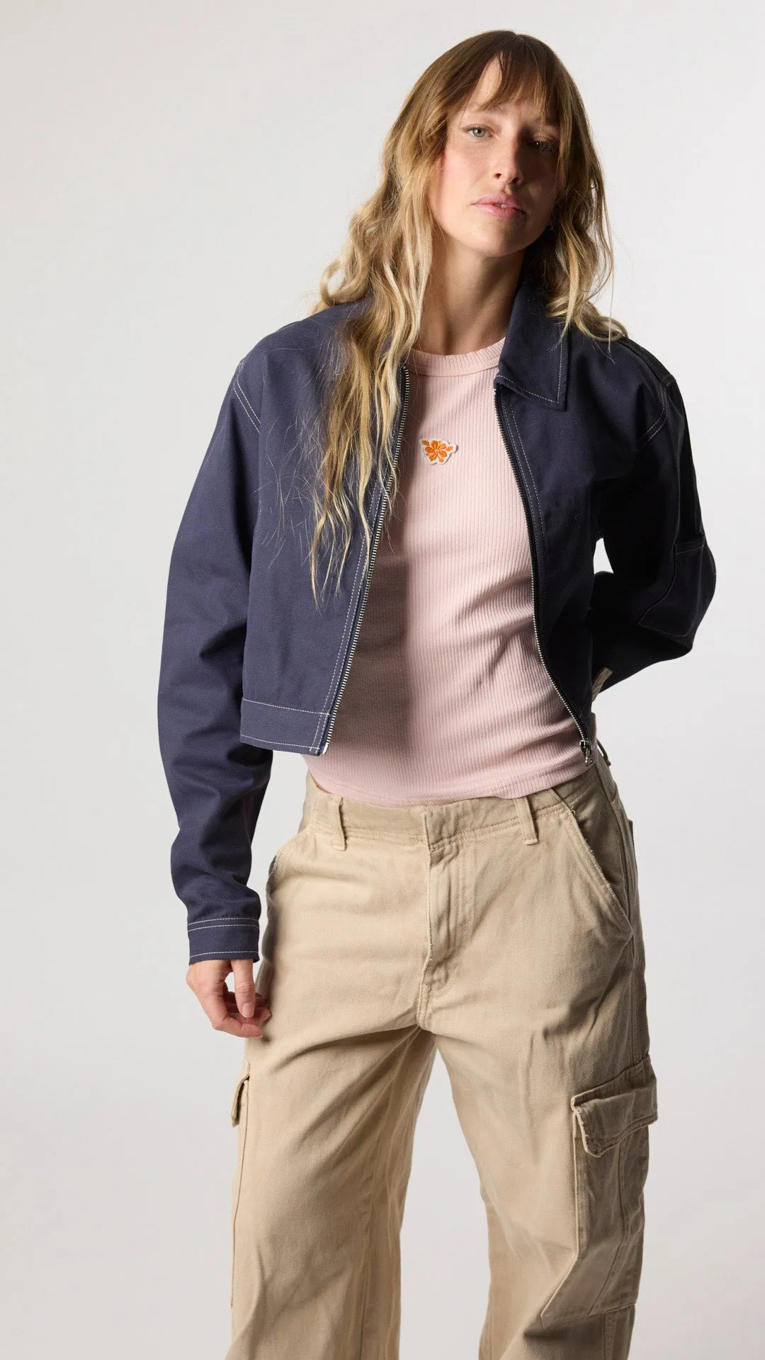 CHAQUETA MUJER PIER AZUL MARINO