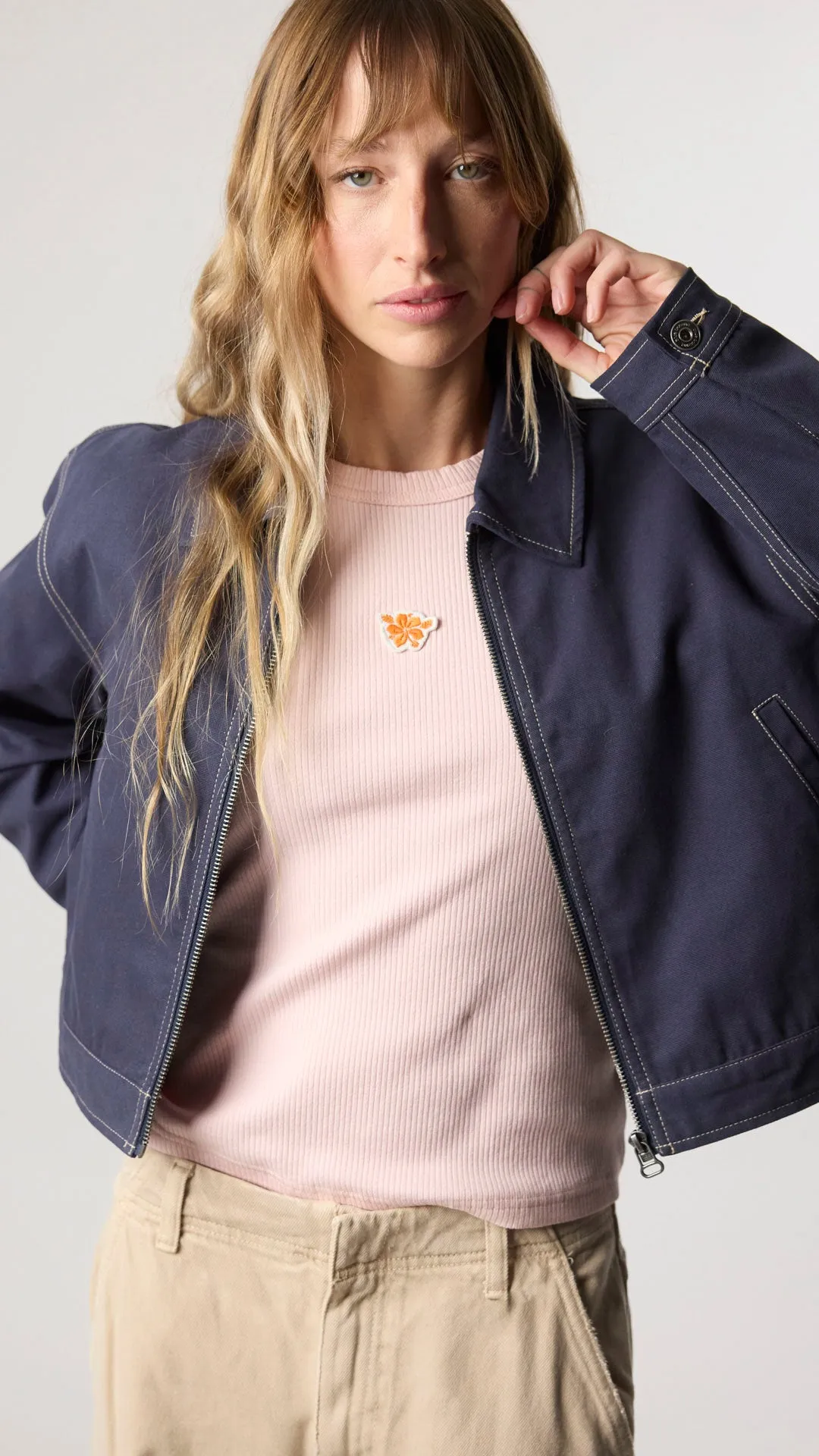 CHAQUETA MUJER PIER AZUL MARINO