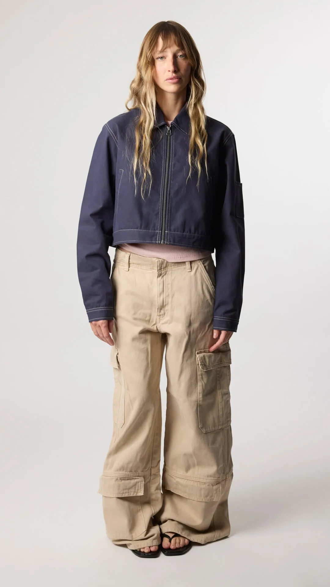 CHAQUETA MUJER PIER AZUL MARINO