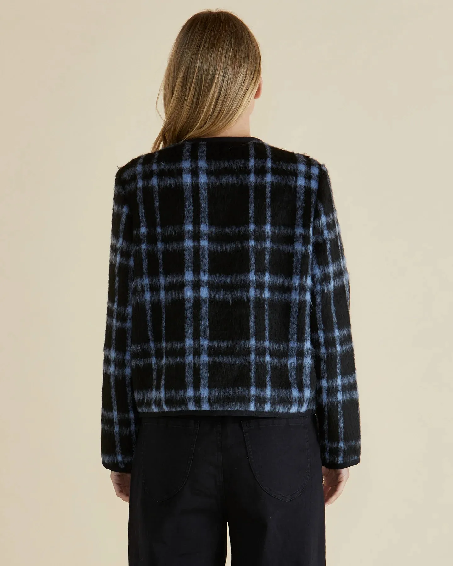Charlie Check Jacket - Blue Check