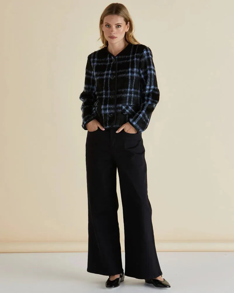Charlie Check Jacket - Blue Check