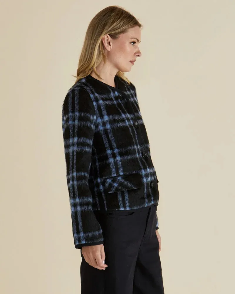 Charlie Check Jacket - Blue Check
