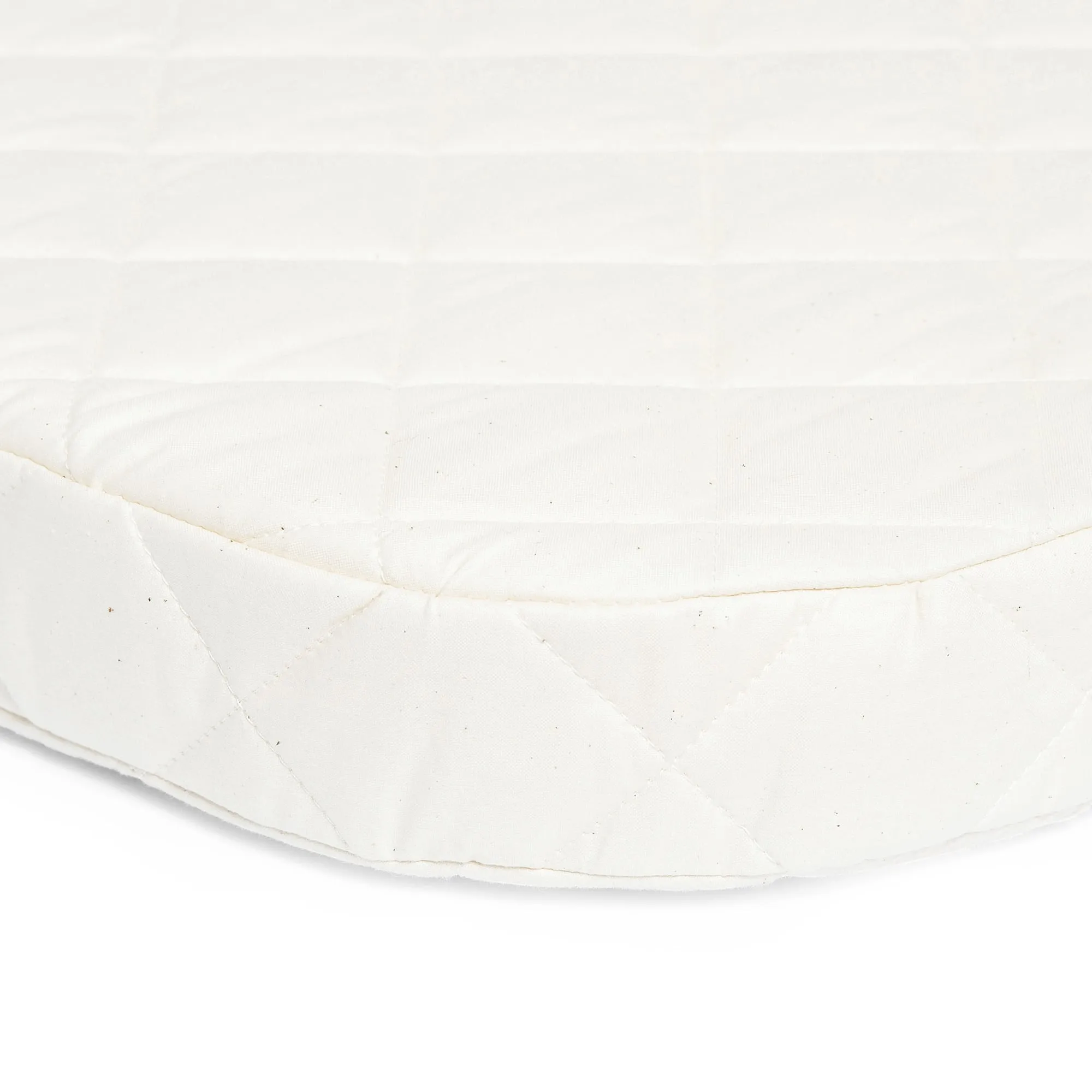 Charlie Crane Kumi Cradle - Mesh / Hazelnut with Foam Mattress