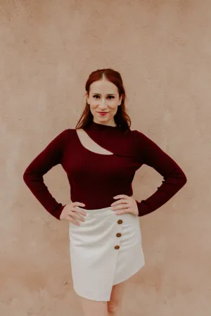 Charlie Cut Out Sweater