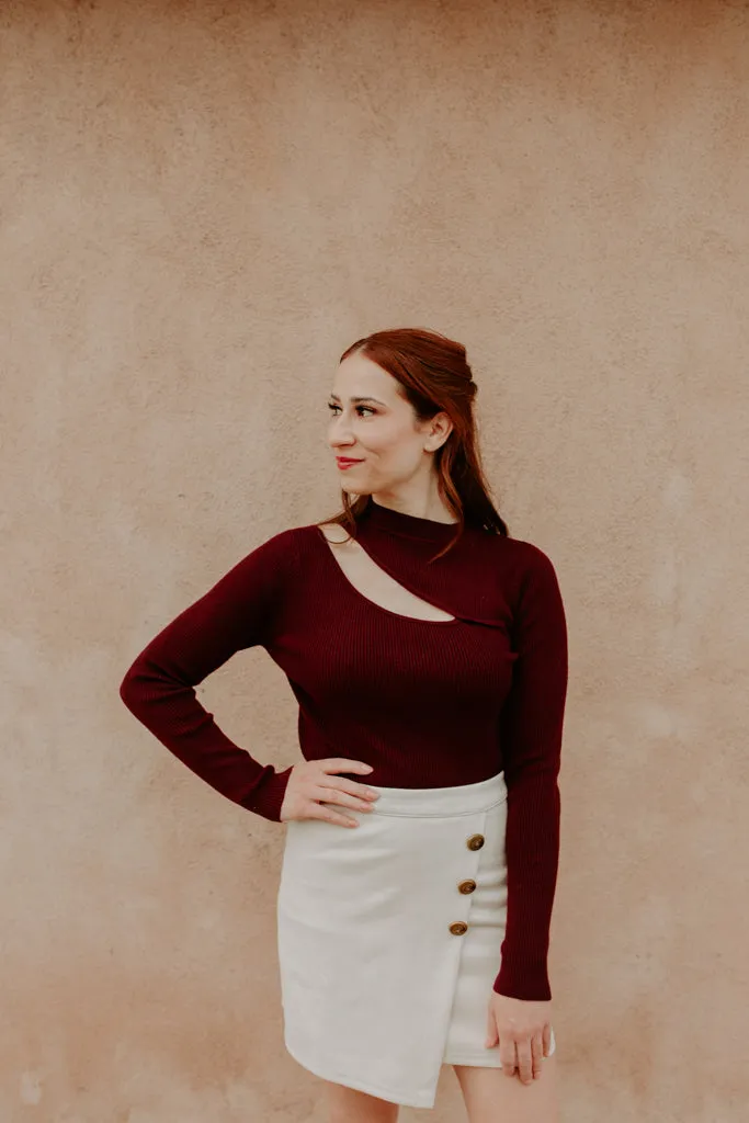 Charlie Cut Out Sweater